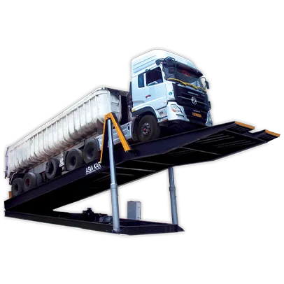 high-level-truck dumper-جک تخلیه تریلی