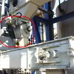 روتاری ولو-شیر بار ریز - rotary valve