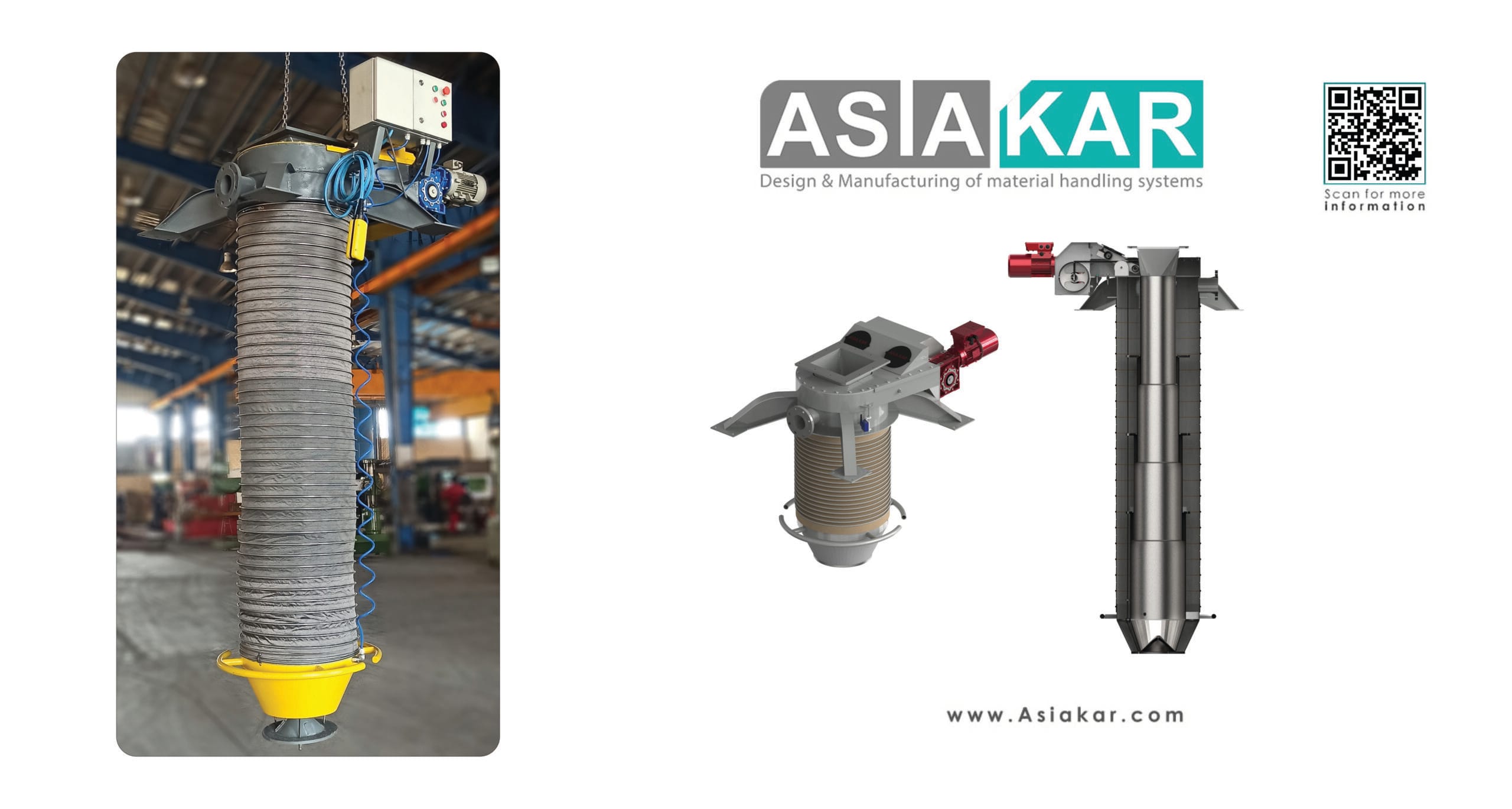 telescopic chute